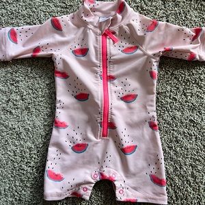 EGG Long Sleeve Girls Swim Shortie 6M